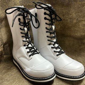 ROYAL CANADIAN OSINGTON LEATHER WATERPROOF COMBAT BOOTS NEW